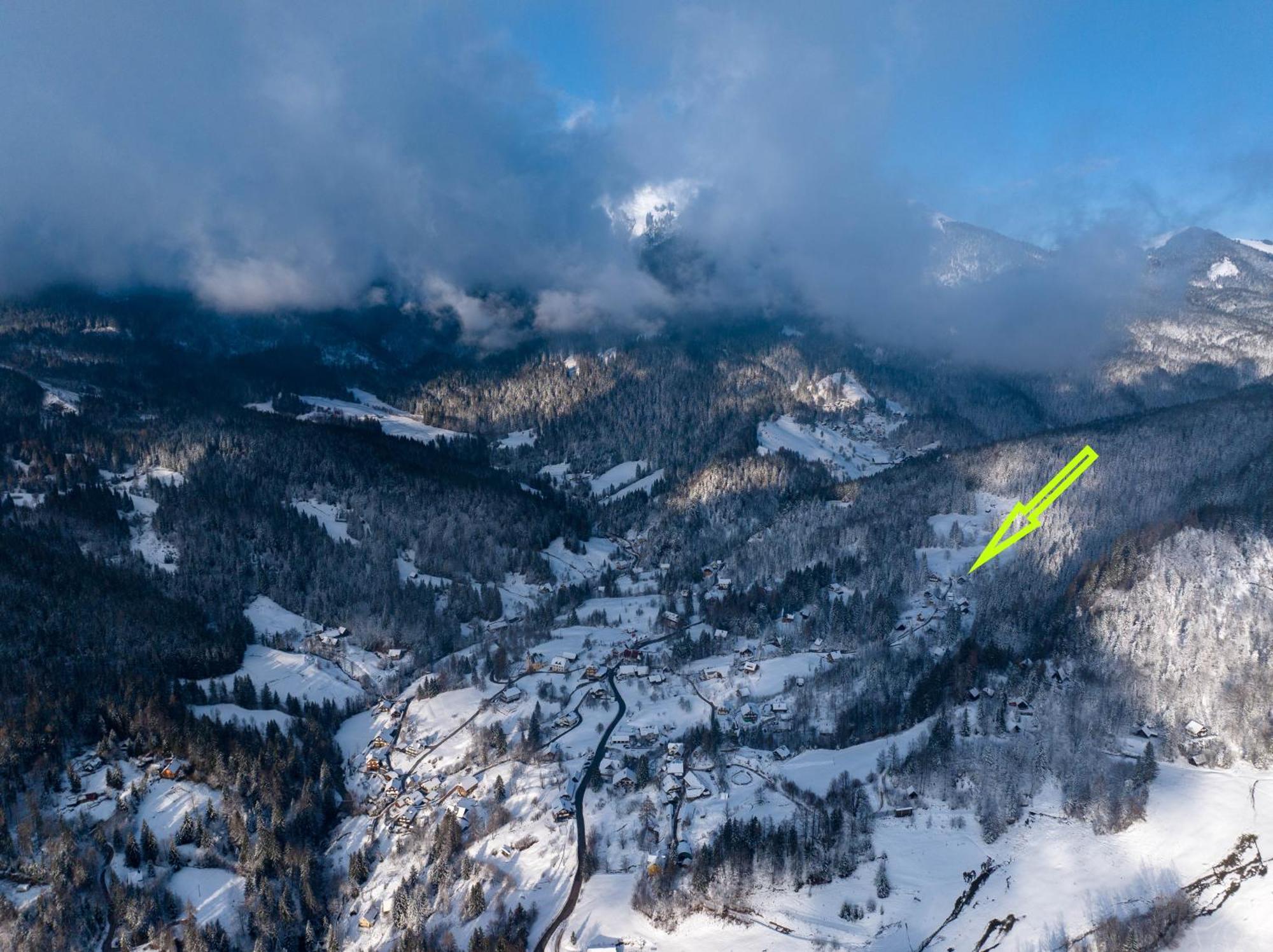 Dwarfs Cabin Overlooking Julian Alps Near Bled Jesenice Ngoại thất bức ảnh